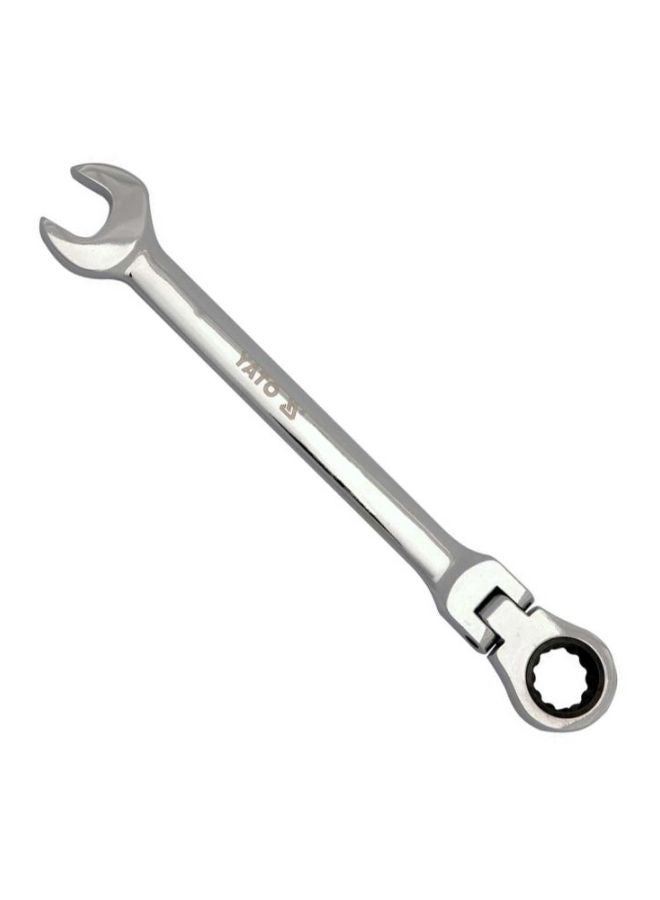 Yato Flexible Combination Ratchet Wrench 24mm W/Plastic HangerYT-1690 Silver - Image 3