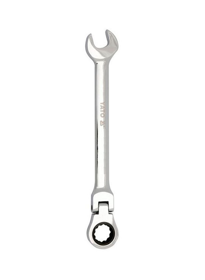 Yato Flexible Combination Ratchet Wrench 24mm W/Plastic HangerYT-1690 Silver - Image 4