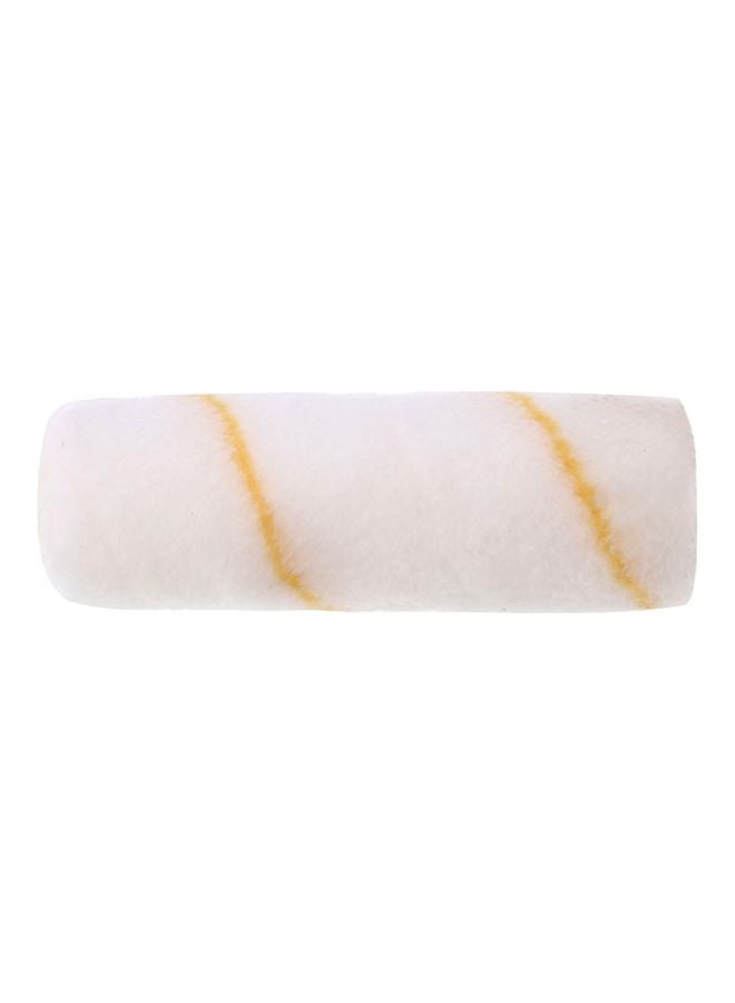 LAWAZIM Paint Roller Replacement White/Yellow 4inch - Image 1