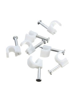 LAWAZIM Cable Clip Box White 6mm  - Image 3