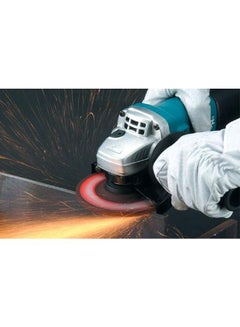 Makita Angle Grinder 115mm 840W 9557HNG (110Volts) Blue/Silver/Black  - Image 4