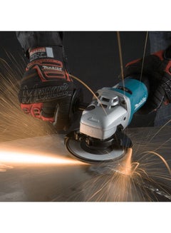 Makita Angle Grinder 115mm 840W 9557HNG (110Volts) Blue/Silver/Black  - Image 3