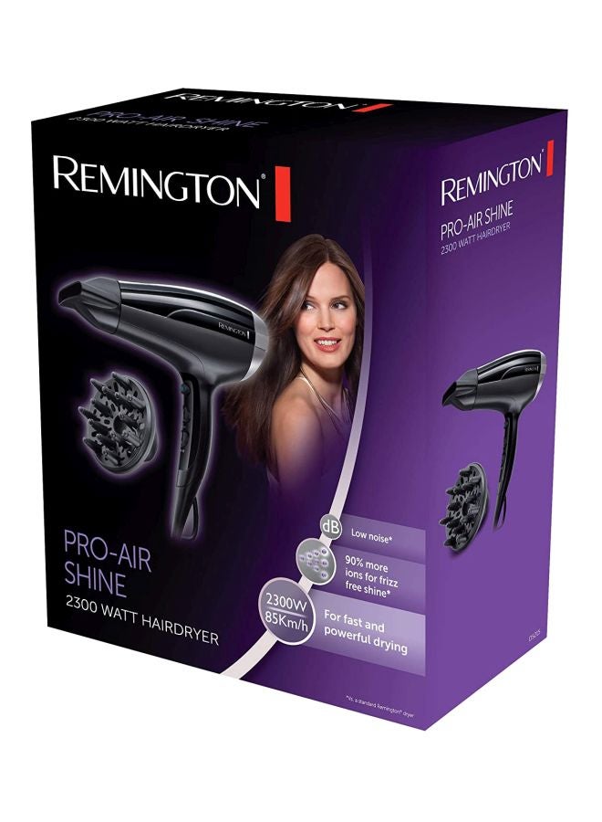 REMINGTON - Pro-Air Turbo 2400 Watt Hair Dryer Black - Image 1