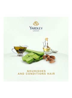 Yardley Hair Cream Almond Aloe 150g Pack of 2  - Image 2