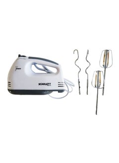 Scarlett 7-Speed Electric Super Hand Mixer 260.0 W HE-133 White/Silver/Grey  - Image 1