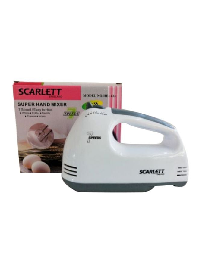 7-Speed Electric Super Hand Mixer 260.0 W HE-133 White/Silver/Grey - v1622702948/N33004274A_2