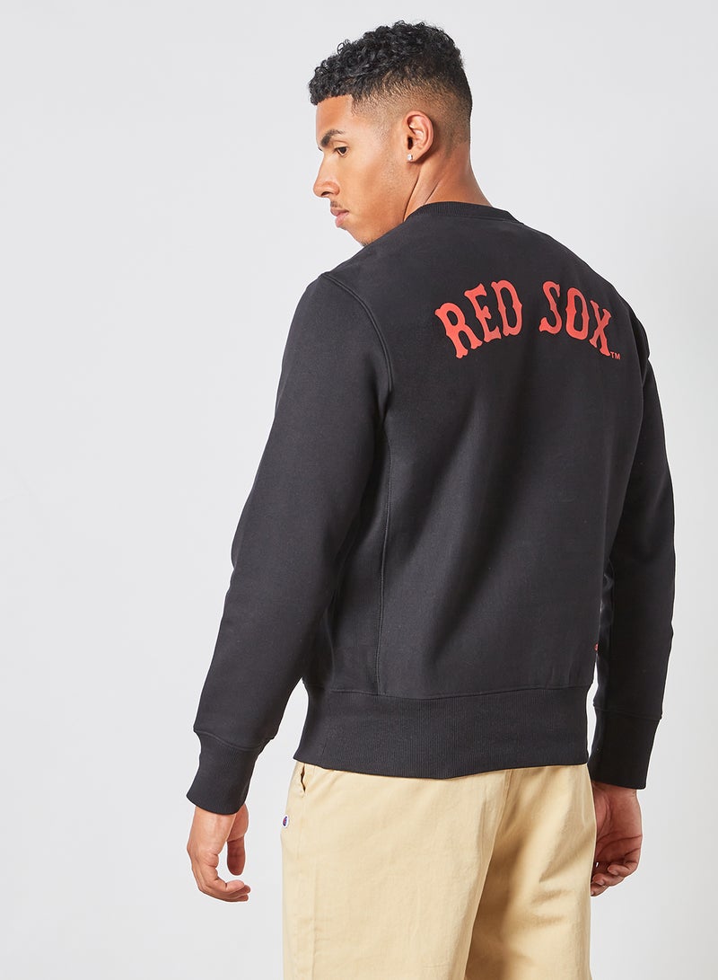 Champion - Boston MLB Reverse Weave Sweatshirt Black - Image 1