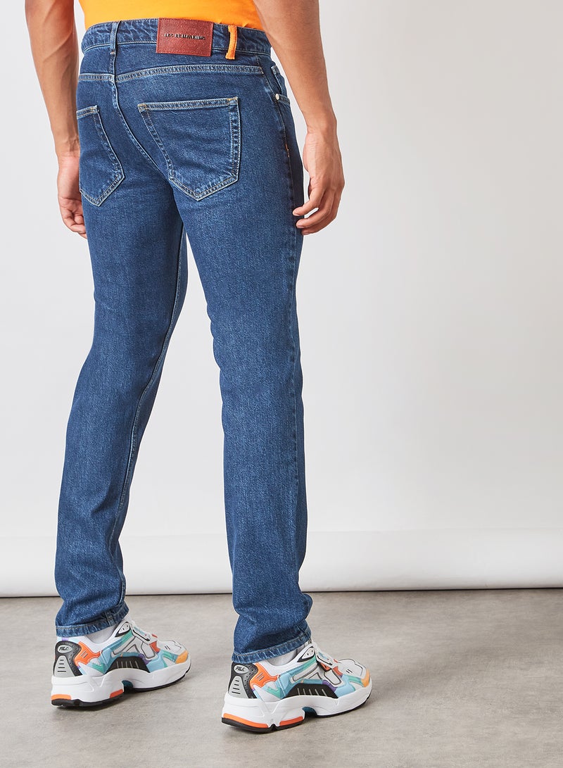 LES BENJAMINS Straight Fit Jeans Denim  - Image 2