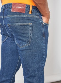 LES BENJAMINS Straight Fit Jeans Denim  - Image 4