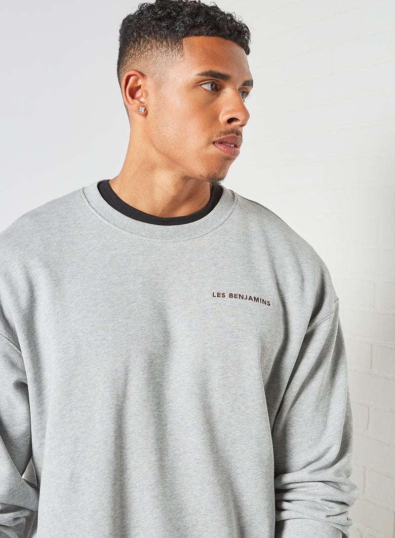 Oversized Sweatshirt Light Grey - v1622703179/N47043939V_4