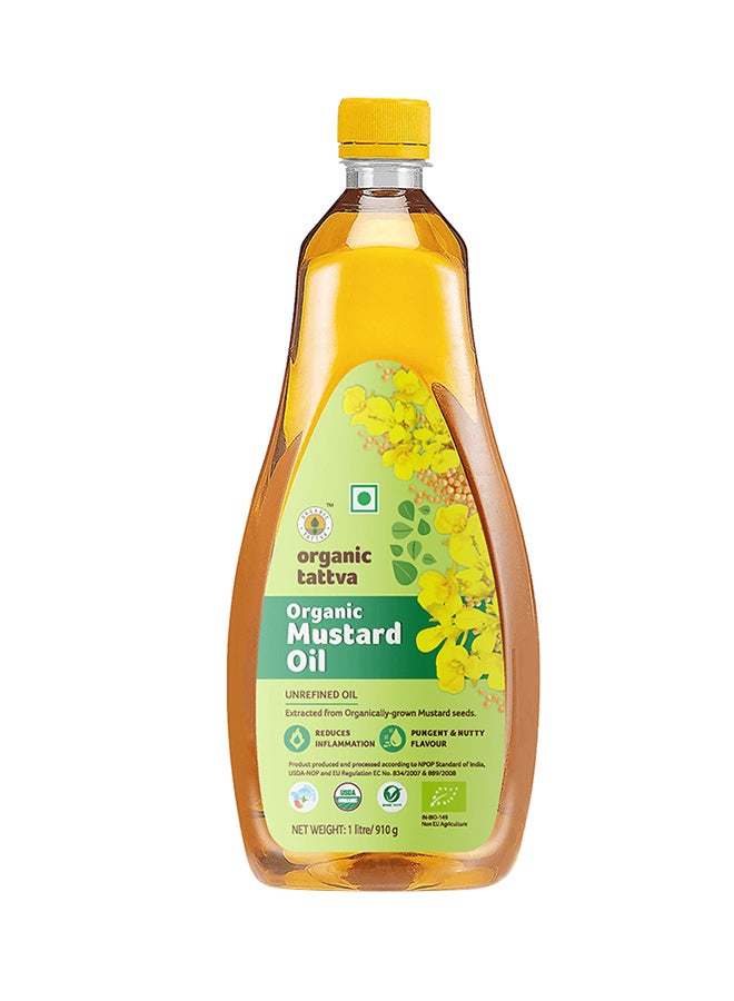 Organic Tattva - Organic Mustard Oil 1Liters - Image 1