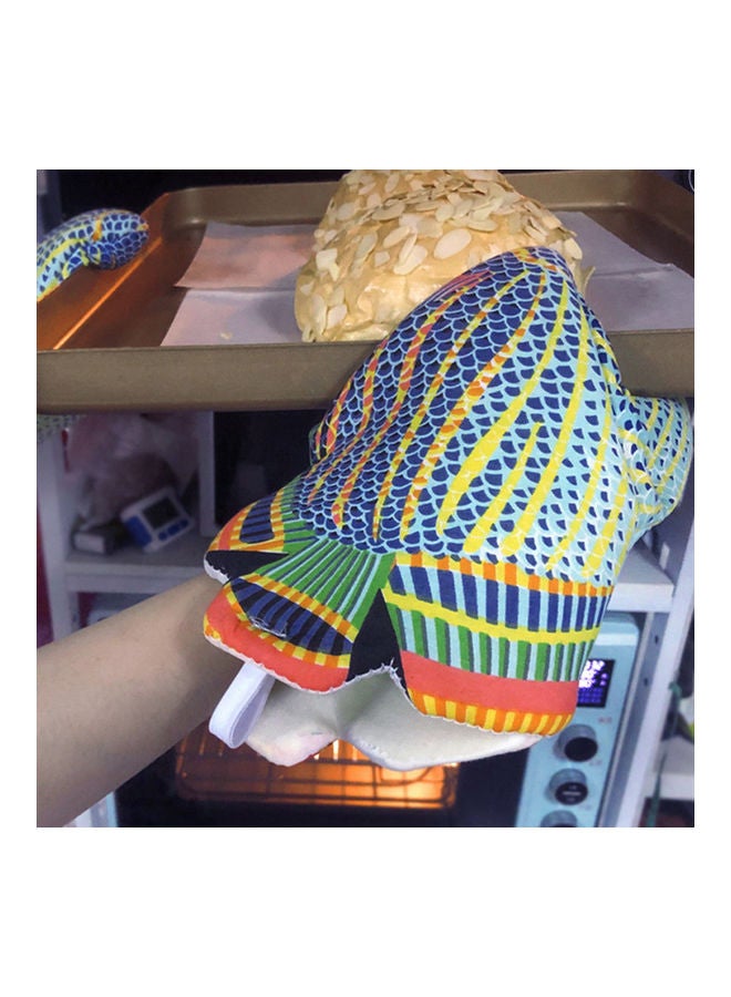 Fish Shape Anti-scalding Oven Mitten Glove Baking Multicolour  - Image 5