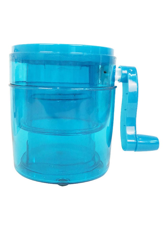 Generic - Portable Manual Ice Cone Maker Crusher Blue 20x14x1cm - Image 1