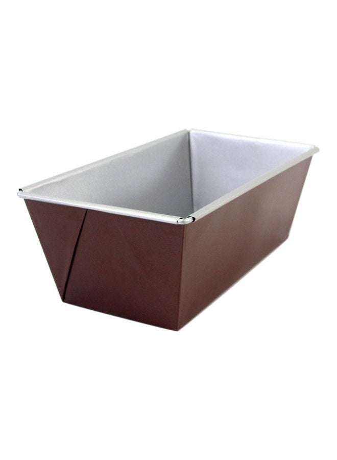 Non-Stick Carbon Steel Cake Bread Loaf Pan Brown/Grey  - Image 2