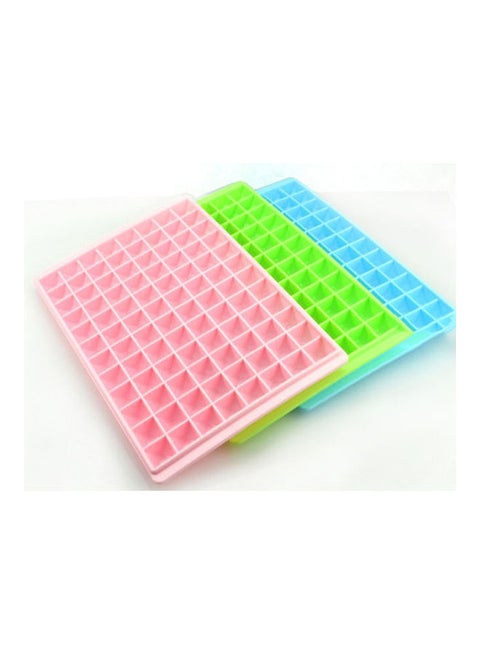 3-Piece Ice Tube Maker Tray Multicolour
