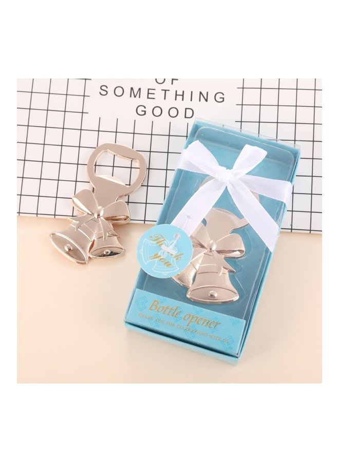 Generic Cute Bell-Shaped Bottle Opener Rose Gold 