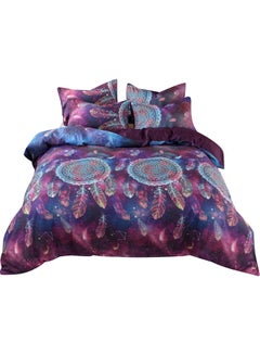 3-Piece Floral Printed Pillow Cover Set Multicolour - v1622705685/N47954531A_5