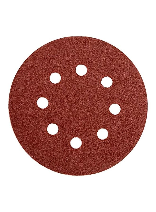 Yato Velcro Abrasive Disc With Holes C Backing Maroon