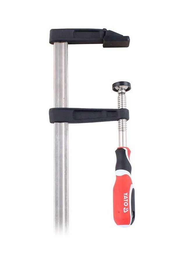 Yato F-Wood Clamp 1500X120mm Bar Size: 8X30mm YT-6454 Silver/Black/Red - Image 3