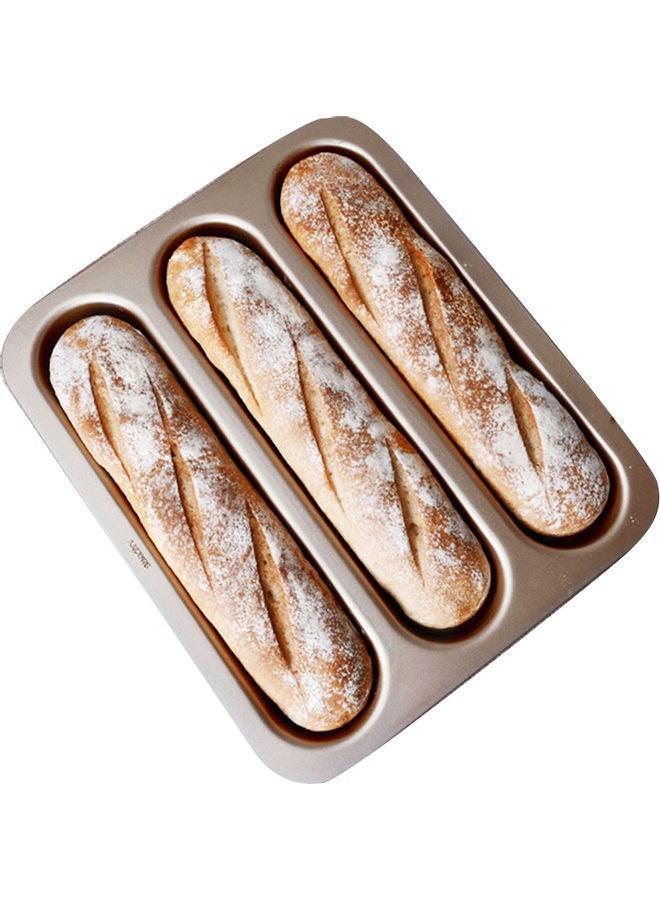 Generic - Baguette Pan Baking Tool Silver 32x38x3cm - Image 1
