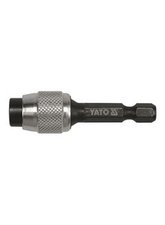 Yato Screwdriver Bit Holder With Quick Connect CRV Black/Silver 5cm 