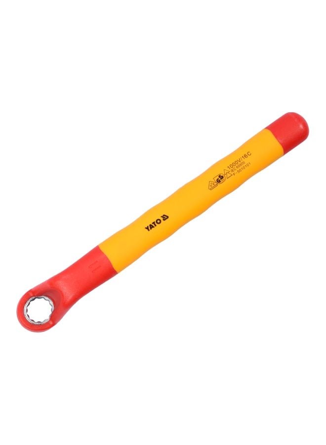 Yato Insulated Ring Wrench Red/Yellow - Image 2