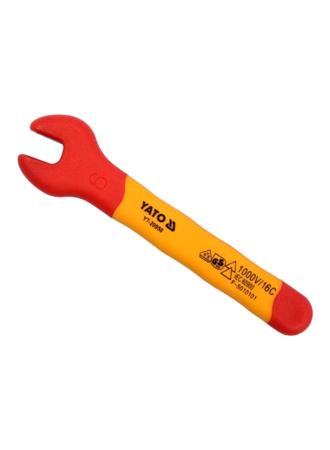 Yato Insulated Open End Wrench 6mm VDE-1000V YT-20950 Yellow/Red  - Image 3
