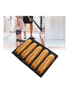 Non-Stick Baking French Baguette Bread Mold Pan Tray Black - v1622711218/N47953890A_3