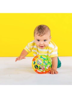 Oball Rolli N Rainstick Rattle 15.24 x15.24 x15.24cm  - Image 4