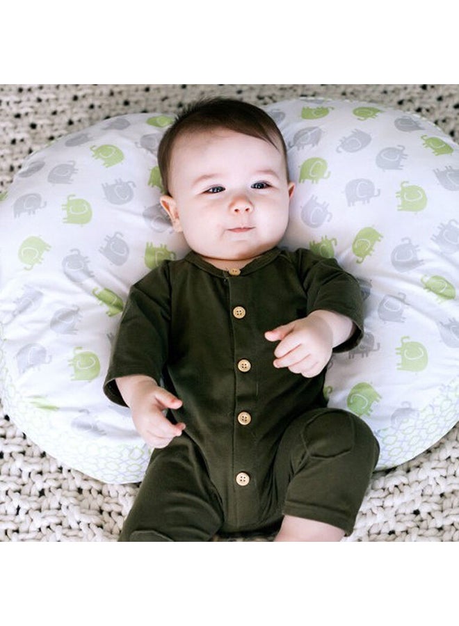 ingenuity - Plentiand Nursing Pillow With Nursing Cover - Mayberry Blooms - Image 1