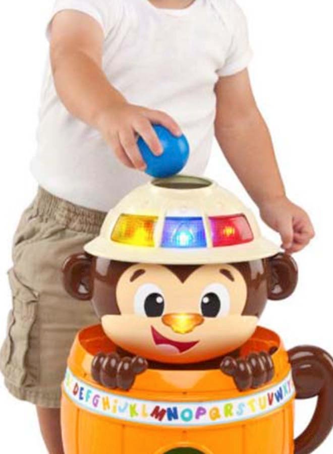 Bright Starts - Hide N Spin Monkey Toy - Image 1