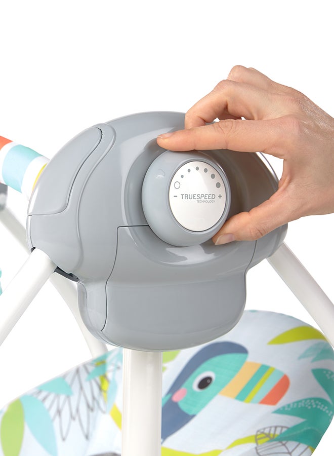 برايت ستارتس أرجوحة محمولة  بطبعة تعبر عن الغابة - Image 2