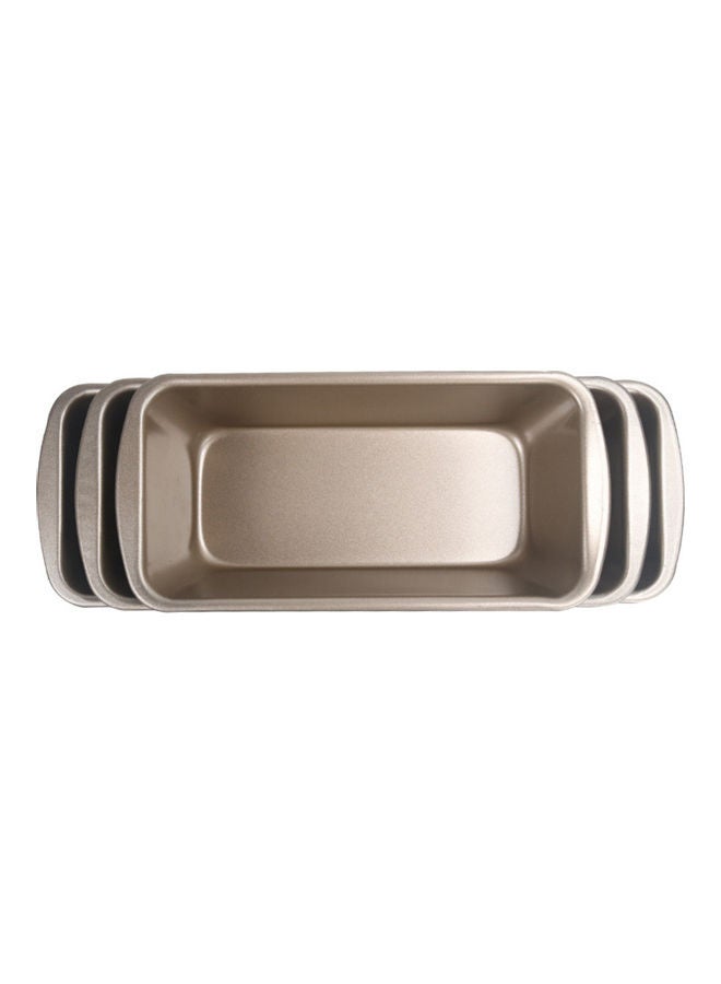 Carbon Steel Rectangular Non-stick Toast Box Silver 27.6 x 9.35 x 5.2cm - Image 3