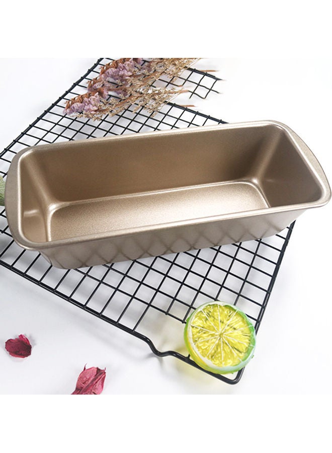 Generic - Carbon Steel Rectangular Non-stick Toast Box Silver 23.5 x 9.35 x 5.3cm - Image 1
