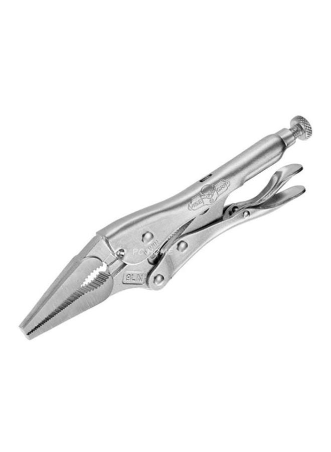 IRWIN Original Long Nose Locking Plier Silver - Image 2