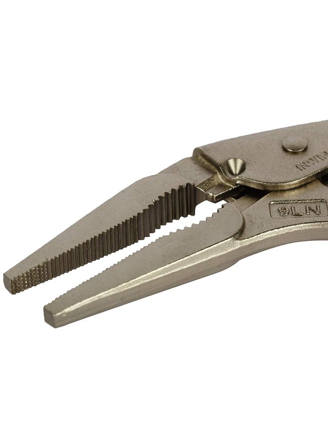 IRWIN Original Long Nose Locking Plier Silver - Image 4