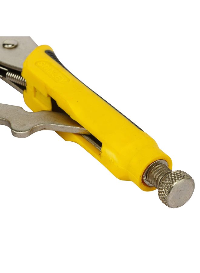 Stanley Pliers Locking 254mm Bimaterial Handle 84-369 Silver/Yellow/Black 254mm  - Image 5