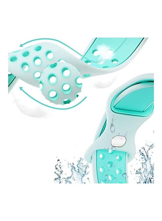 أي سي إس طقم أساور بديلة من قطعتين لساعة أبل SE/6/5/4/3/2/1 مقاس 42/44 مم متعدد الألوان - Image 2