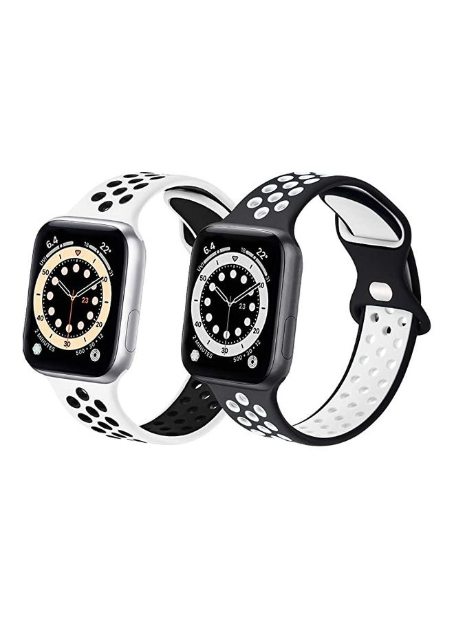 ICS Replacement Band For  Apple Watch Band 42/44 mm Multicolour - Image 1