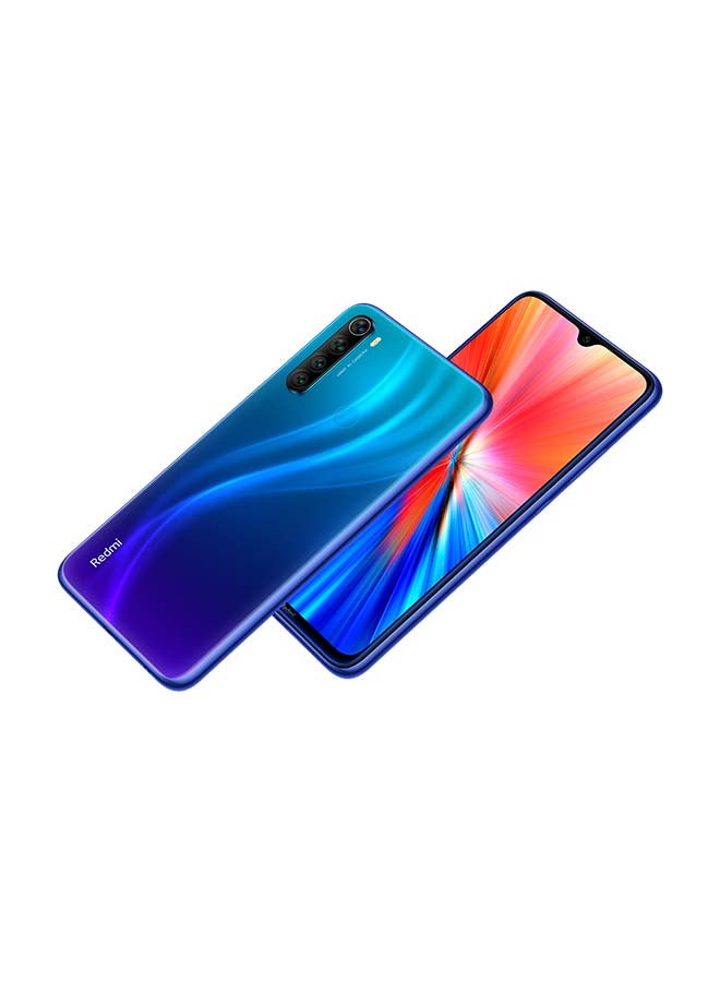 Xiaomi - Redmi Note 8 Dual SIM Neptune Blue 4GB RAM 128GB 4G LTE - Global Version - Image 1