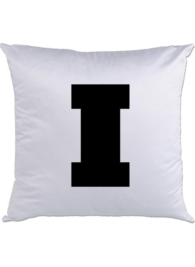 AMC DESIGN I Printed Cushion White/Black 40x40cm 