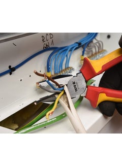 Yato Insulated Combination Plier 180mm VDE-1000V YT-21152 Yellow/Red/Silver  - Image 3