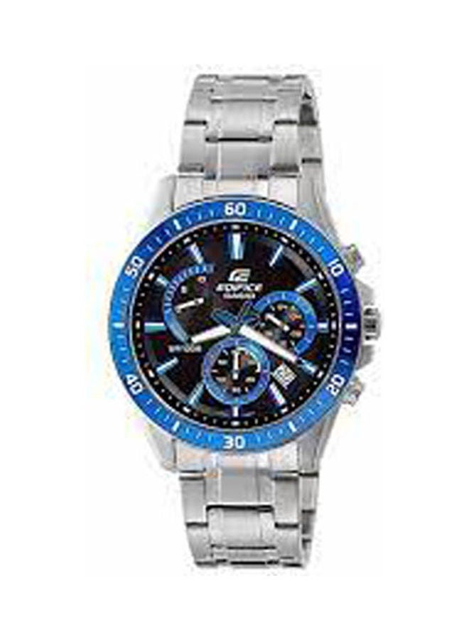 CASIO Men's Stainless Steel Chronograph Wrist Watch For Men EFR-552D-1A2 - Image 2