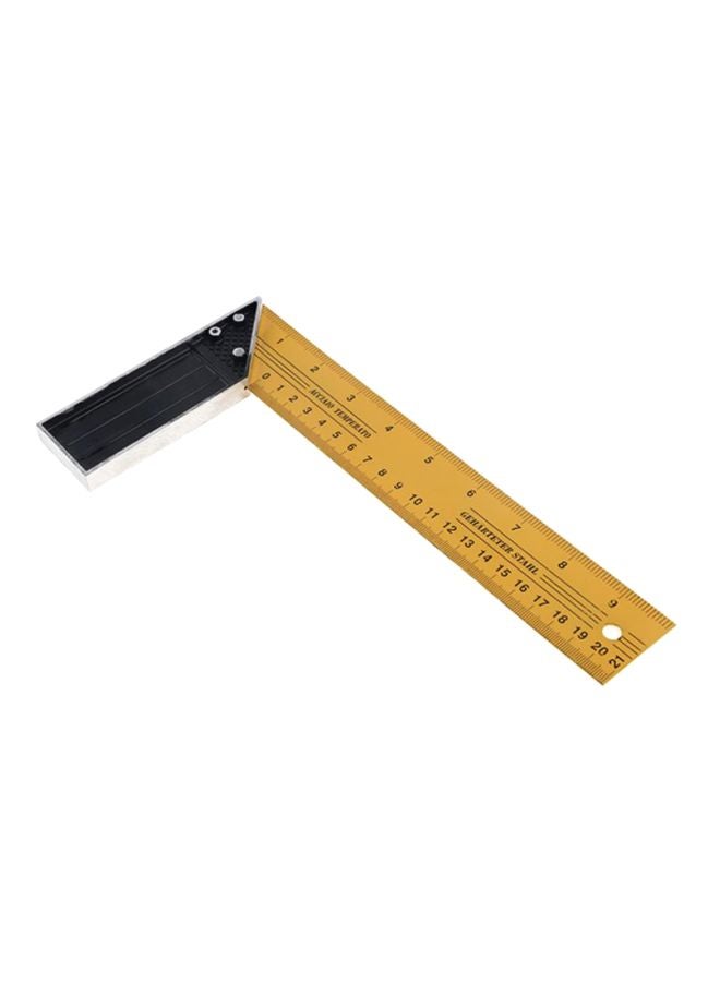 BMB tools Right Angle Ruler Beige/Black 30cm - Image 1