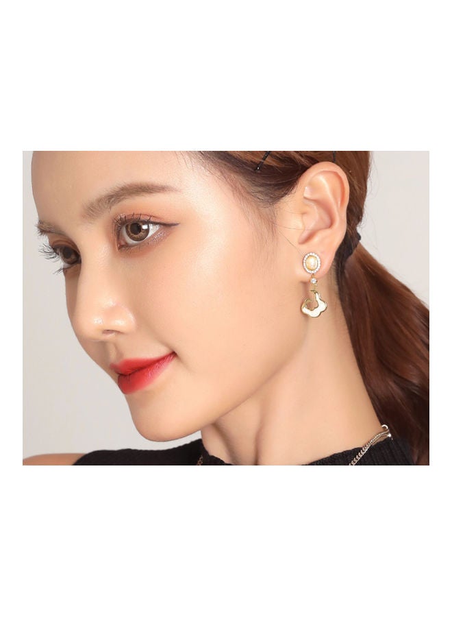 J.J Hand made 925 Sterling Silver Lucky Cloud Personality Long Tassel Earrings - Image 3