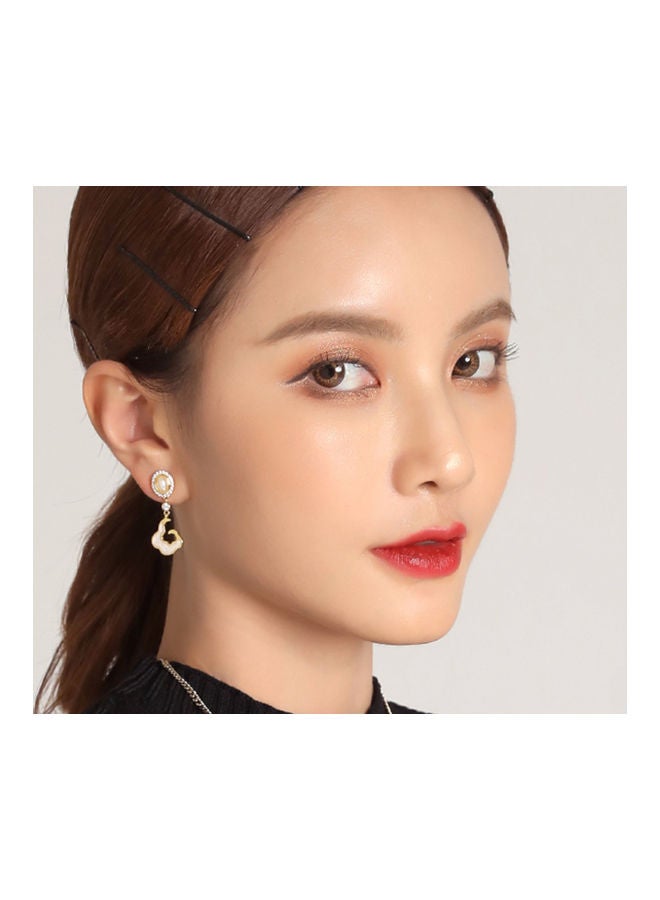 J.J Hand made 925 Sterling Silver Lucky Cloud Personality Long Tassel Earrings - Image 4