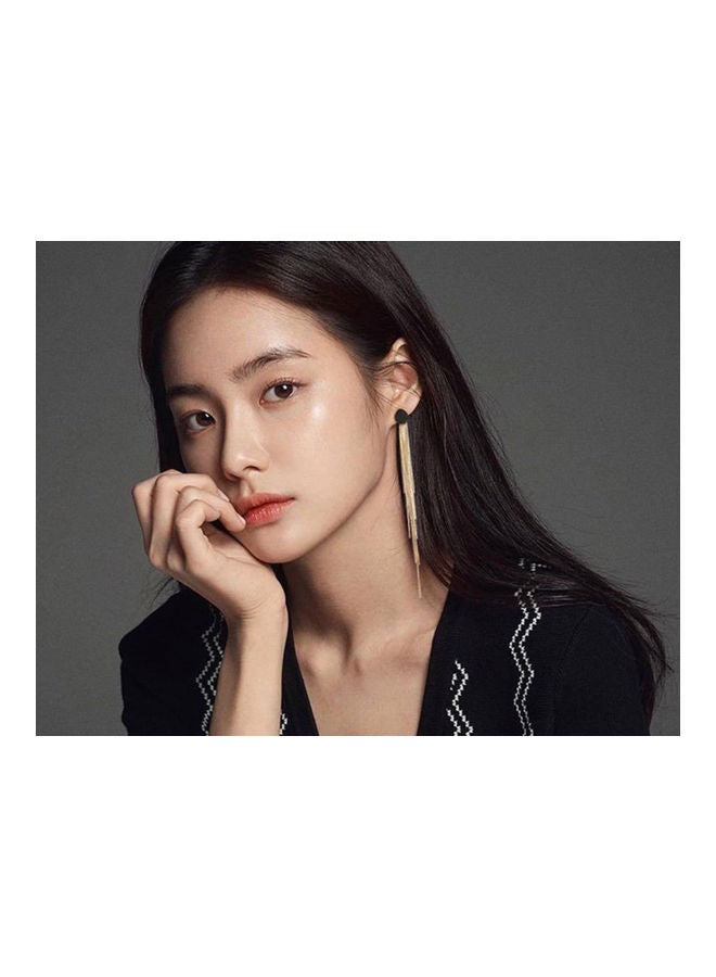 J.J Hand made 925 Sterling Silver Full Rhinestone C-Shaped Pearl Retro Stud Earrings - Image 5