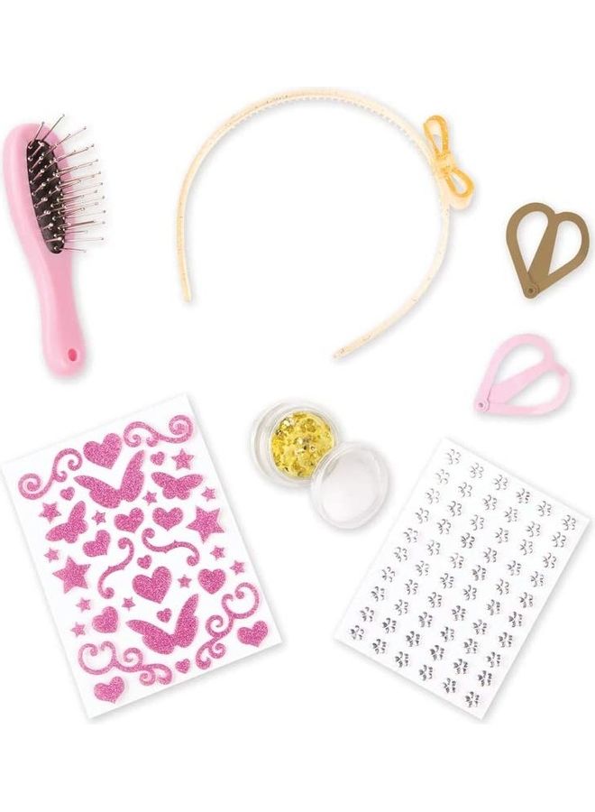 Our Generation 8-Piece Talia Styling Head Set  - Image 2
