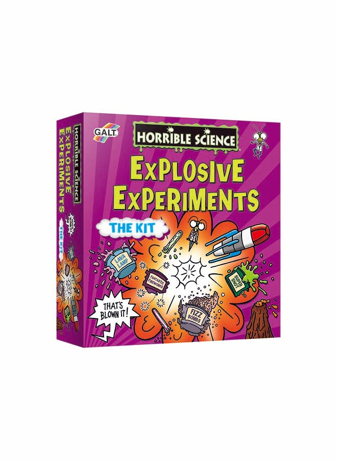 Galt Toys - Horrible Science Experiment Explosive Experiments Educational Toys 26.18 x 7.797 x 26.89cm - Image 1