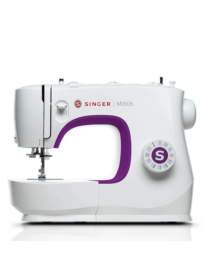 سينجر - ماكينة خياطة كهربائية للمنزل SGM-M3505 أبيض - Image 1